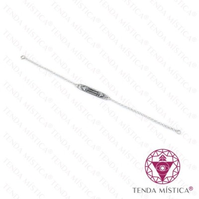 PULSEIRA PRATA 18 CM ATLANTE OXIDO