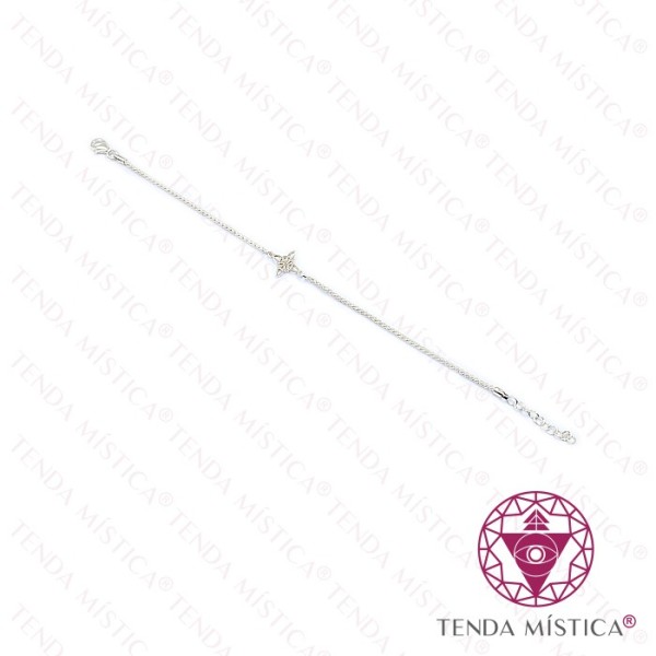 Pulseira Prata Nó da Bruxa 11mm
