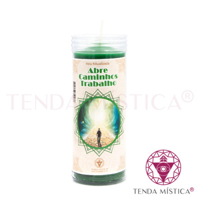 VELAS RITUALIZADAS (ABRE CAMINHOS TRABALHO)