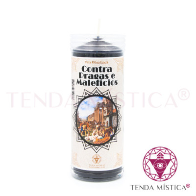 VELAS RITUALIZADAS (CONTRA PRAGAS E MALEFICIOS)