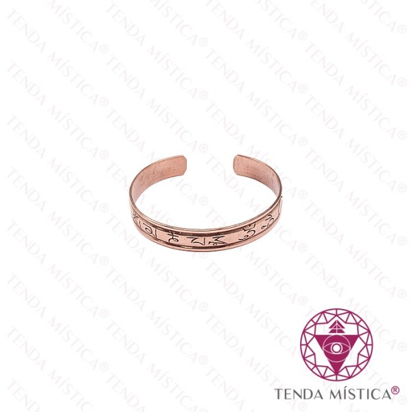 Pulseira Cobre Runas