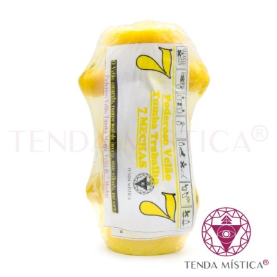 VELÃO 7 MECHAS AMARELO