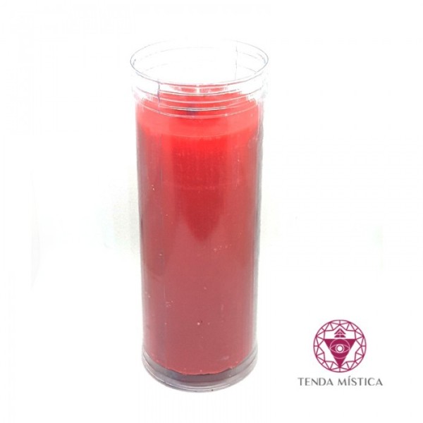 Velas Copo Plástico (Verm./Preto)