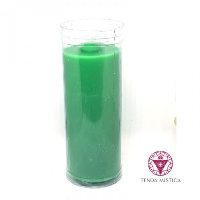 VELAS COPO PLASTICO (VERDE)