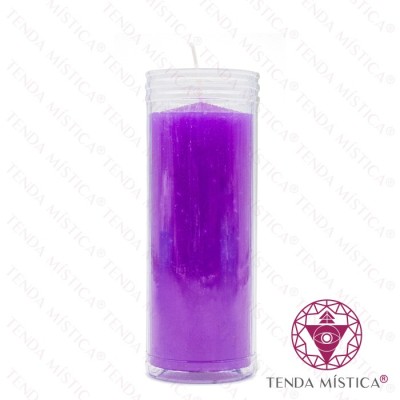 VELAS COPO PLASTICO (ROXA)