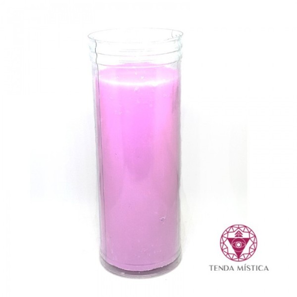 Velas Copo Plástico (Rosa)
