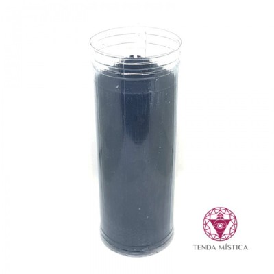VELAS COPO PLASTICO (PRETO)