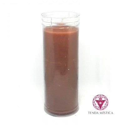VELAS COPO PLASTICO (CASTANHO)