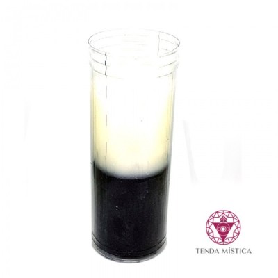 VELAS COPO PLASTICO (BR/PRET)