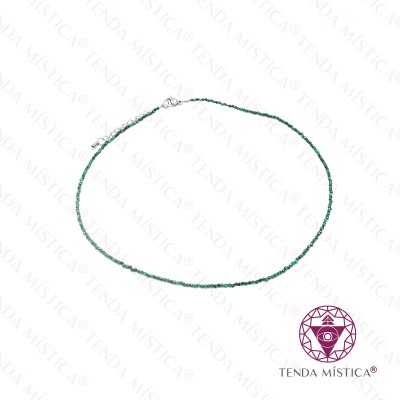 COLAR ESMERALDA MULTIFACETADO