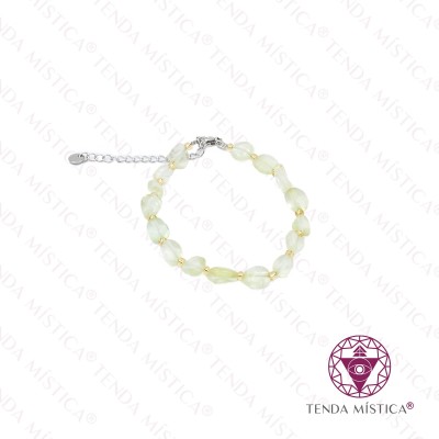 PULSEIRA IRREGULAR JADE COM AÇO