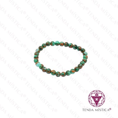 PULSEIRA JASPE VERDE 6MM