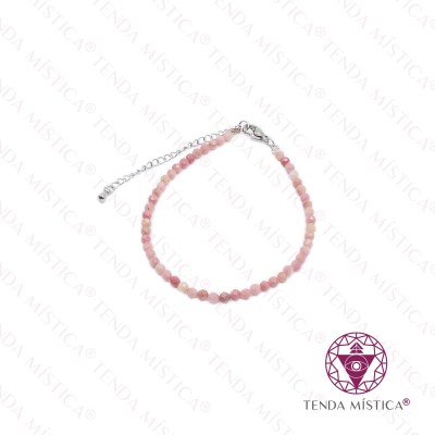 PULSEIRA RODOCROSITE MULTIFACETADA AÇO