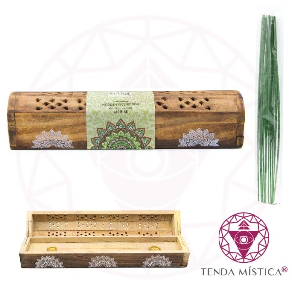 Incensário Mandala Jasmim