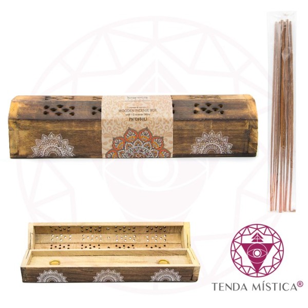 Incensário Mandala Patchouli
