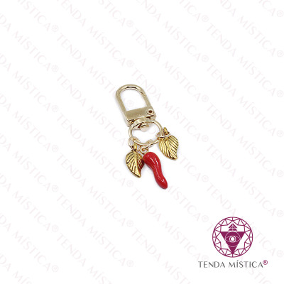 PORTA CHAVES CADEADO MALAGUETA C/ 2 FOLHAS