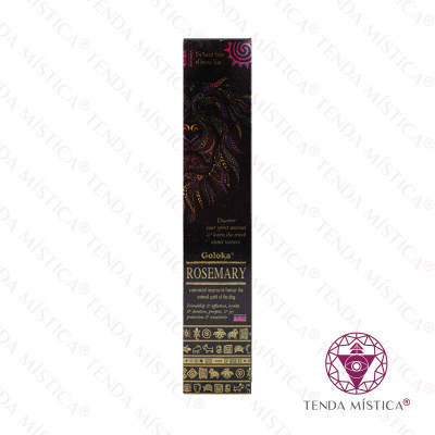 INCENSO GOLOKA ALECRIM UNID NEGRO