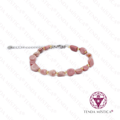 PULSEIRA IRREGULAR RODOCROSITE COM AÇO