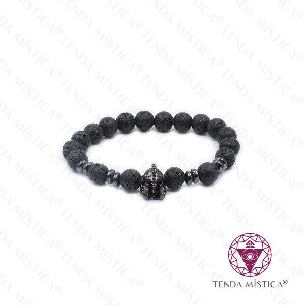 Pulseira Vulcânica Mantra Guardião