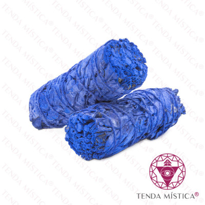TOCHA SALVIA BRANCA E ANIL