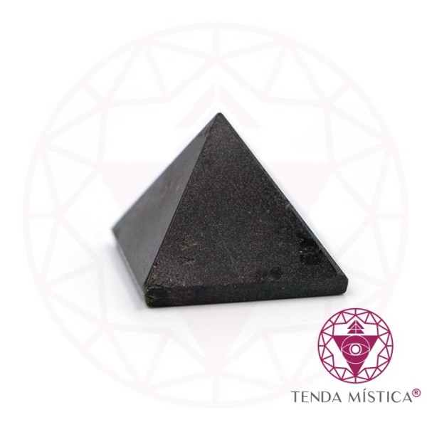 Pirâmide Pedra Ágata Negra 3X3