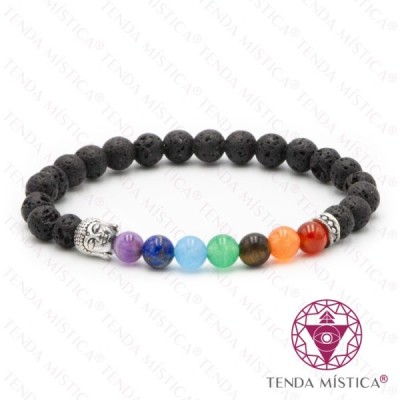 PULSEIRA CHAKRAS VULCANICA 6MM