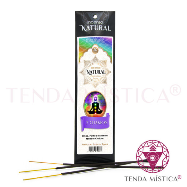 Incenso Natural 7 Chakras