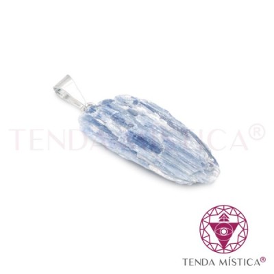 PENDENTE PEDRA BRUTO CIANITE