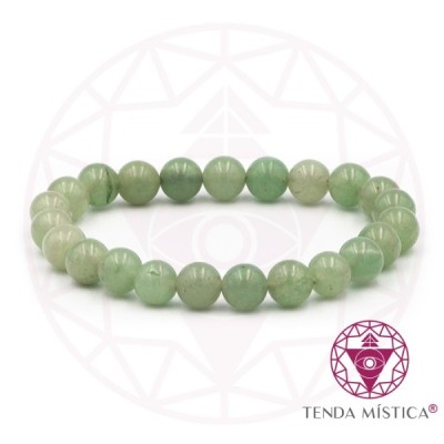 PULSEIRA QUARTZO VERDE 8MM