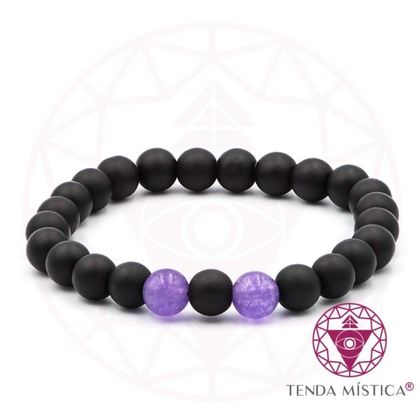 Pulseira Signo Sagitário Ametista Criança