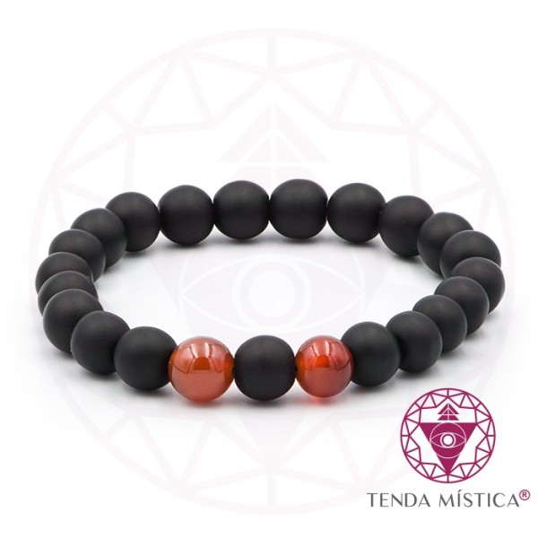 Pulseira Signo Virgem Cornalina Criança