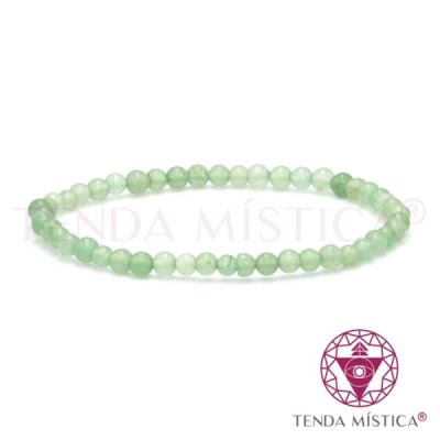 PULSEIRA QUARTZO VERDE 4MM