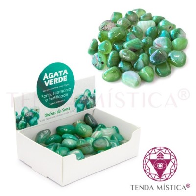AGATA VERDE  RODADO 250GR BR
