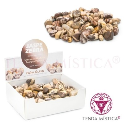 PEDRAS JASPE ZEBRA POL 250G