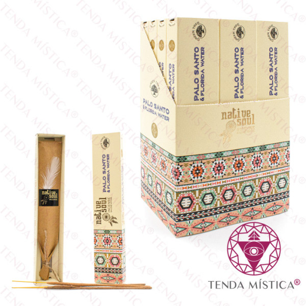 Incenso Native Soul  - Palo Santo e Florida Water
