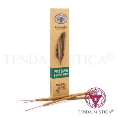 INCENSO NATIVE SOUL ORGÂNICO PALO SANTO  & SACRED HERBS