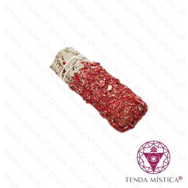 Tocha Sálvia e Sangue de Dragão 10cm