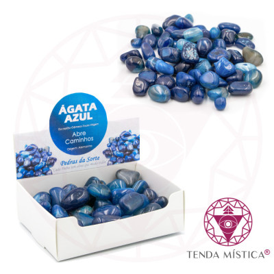 PEDRAS AGATA AZUL 250 GR