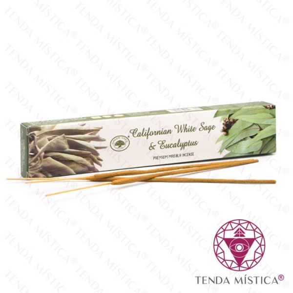 Incenso Green Tree White Sage e Eucalyptus