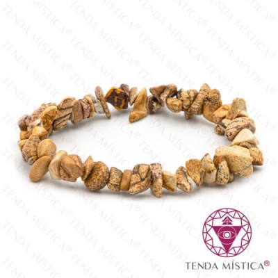 PULSEIRA CHIPS JASPE PAISAGEM