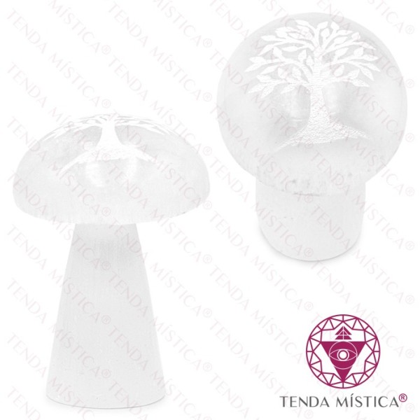 Selenite Formas Cogumelo