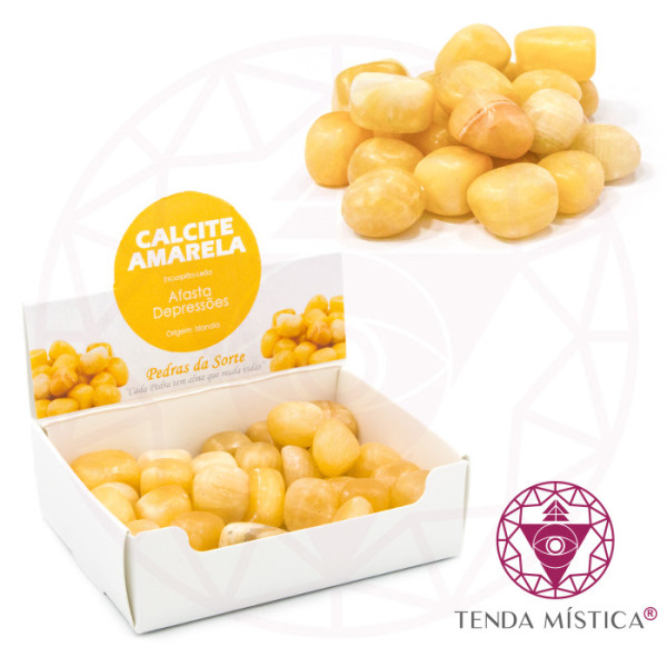 Caixa 250gr Calcite Amarela