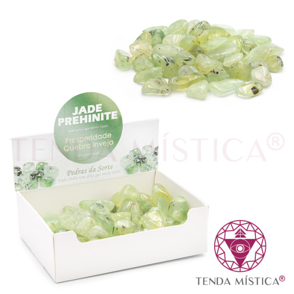 Caixa 250gr Jade Prehnite Pequena