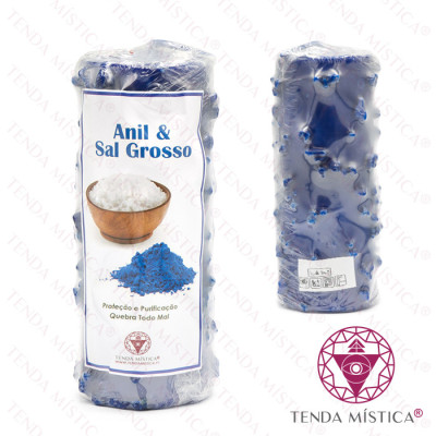 VELÃO ANIL E SAL GROSSO