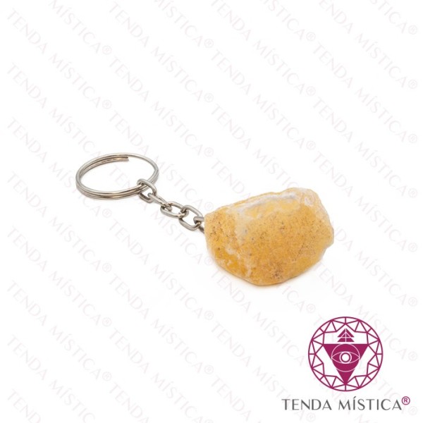 Porta Chaves Bruto Calcite Amarela