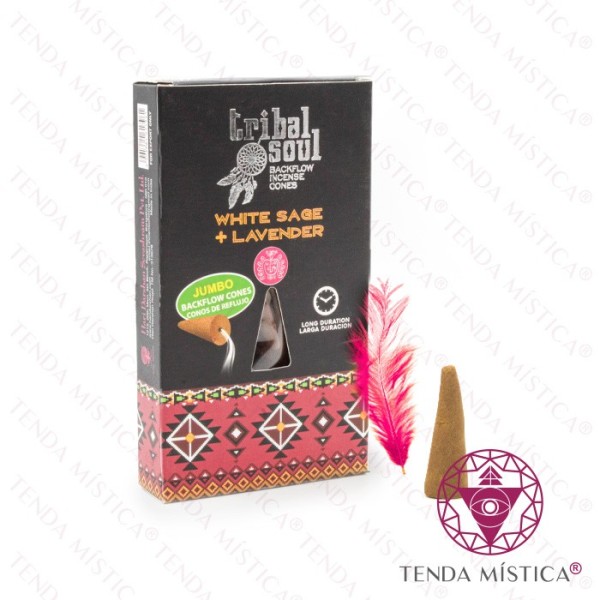Incenso Cone Refluxo Tribal