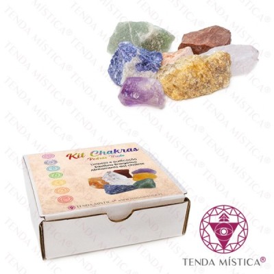 KIT CAIXA CHAKRAS BRUTO