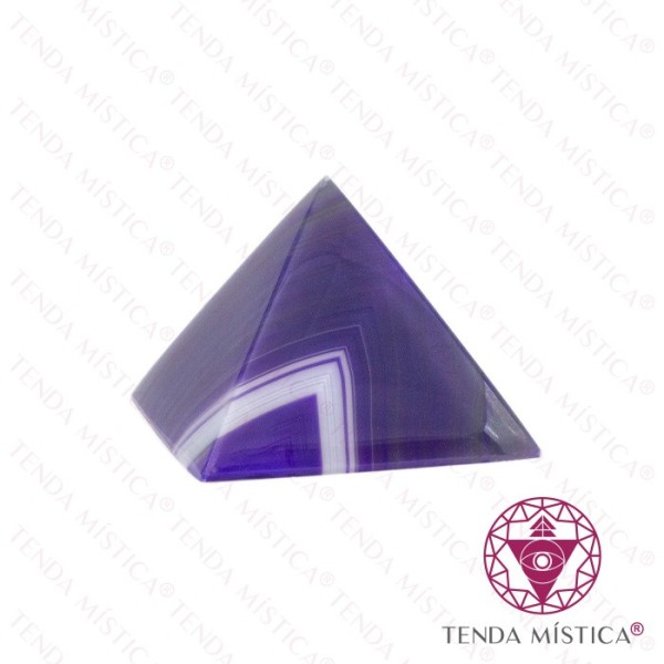 Pirâmide Ágata - 7X7cm