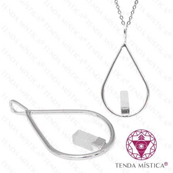 Pendente Selenite Gota