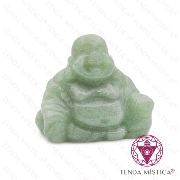 Pedra Buddha Quarzo Verde